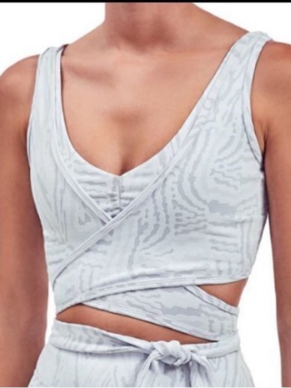 DEVON WINDSOR Blanco White Patterned Sophia Leggings set..
